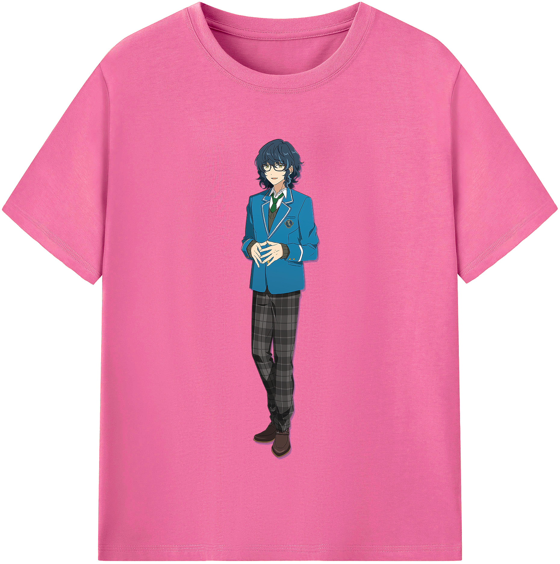 （画像用） あんさんぶるスターズ! Ensemble Stars レディースカジュアルプリントTシャツ（綿100％）